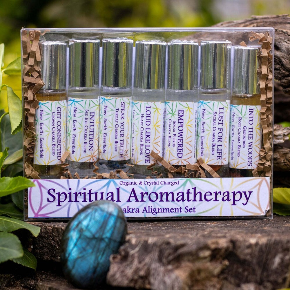 Spiritual Aromatherapy - 7 Chakra Essential Oil Set
