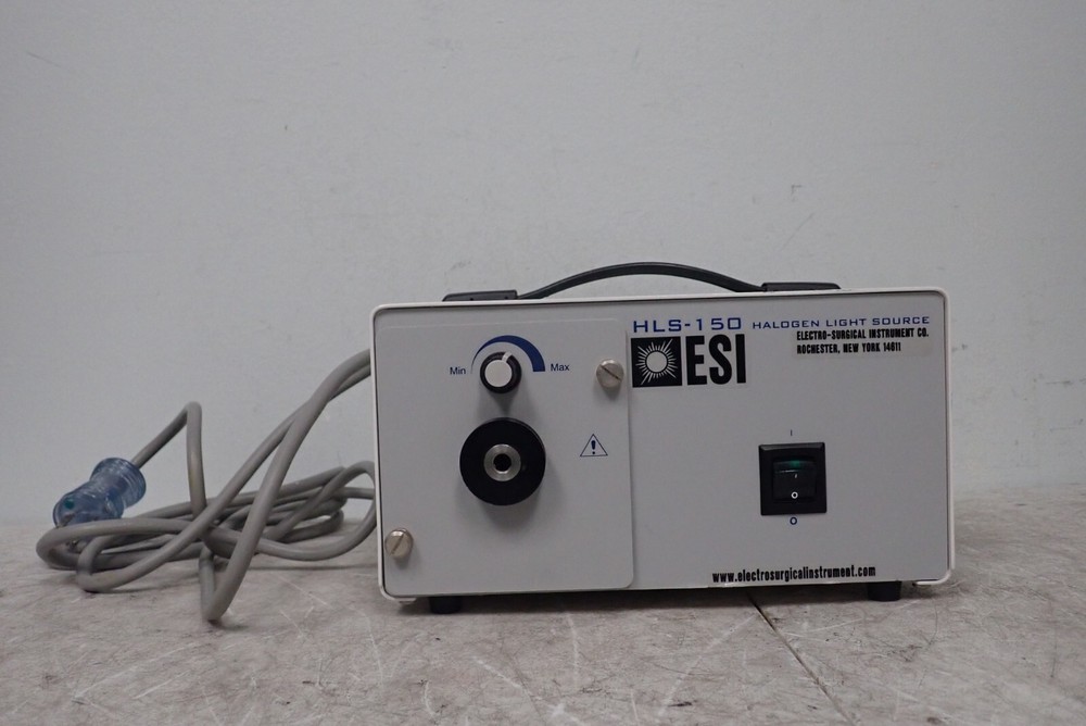 ESI Electro Surgical Cuda Fiberoptics Model HLS-150 Halogen Light Source