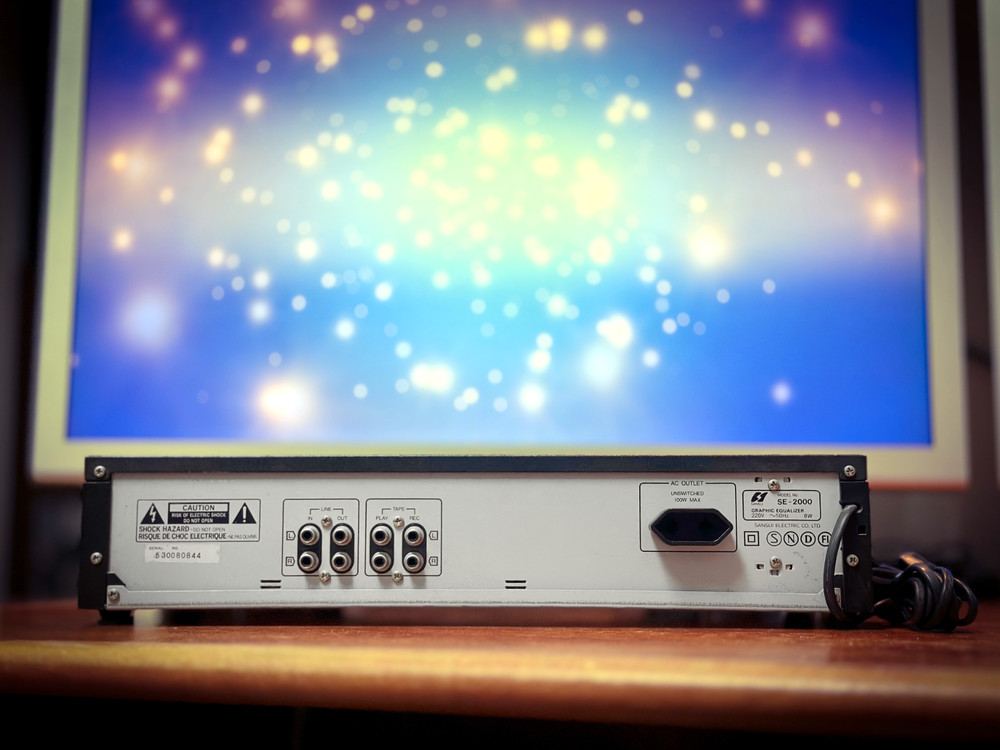 SANSUI SE-2000 🌈RaRe🌈 Vintage Stereo Equalizer