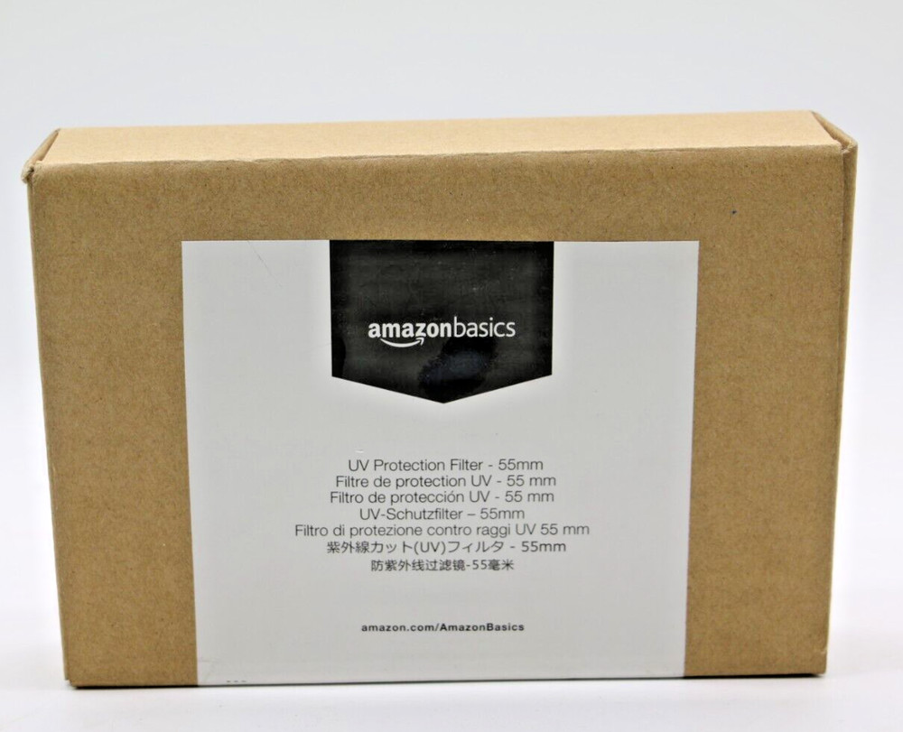 Amazon Basics UV Protection Camera Lense Filter 55mm.