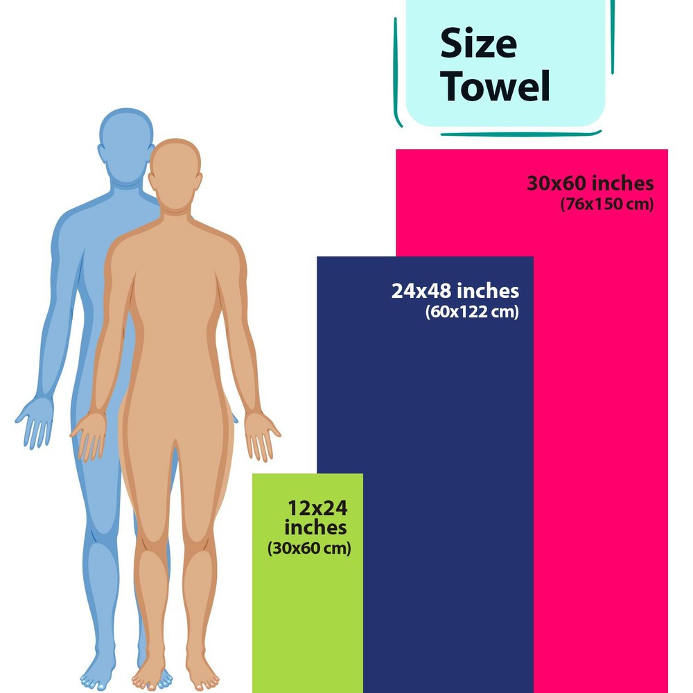 ecox Outdoors Microfiber Towel Fast Drying Soft Feel Fast Action Drying for Gym