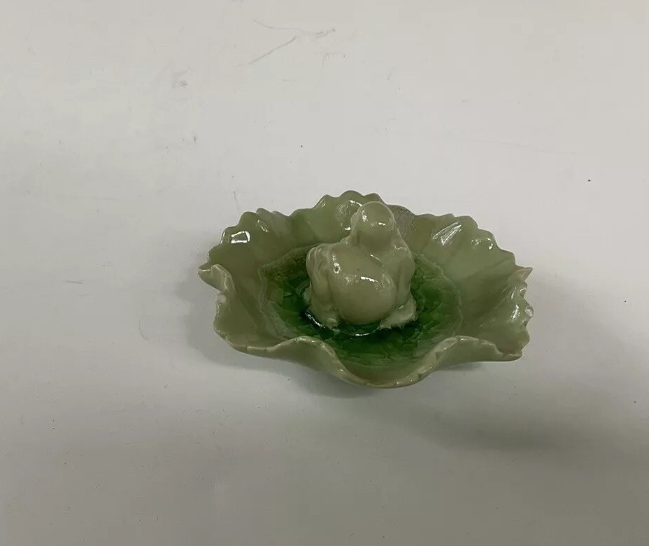 Vintage Asian  Buddha Incense Dish 3 In Diameter