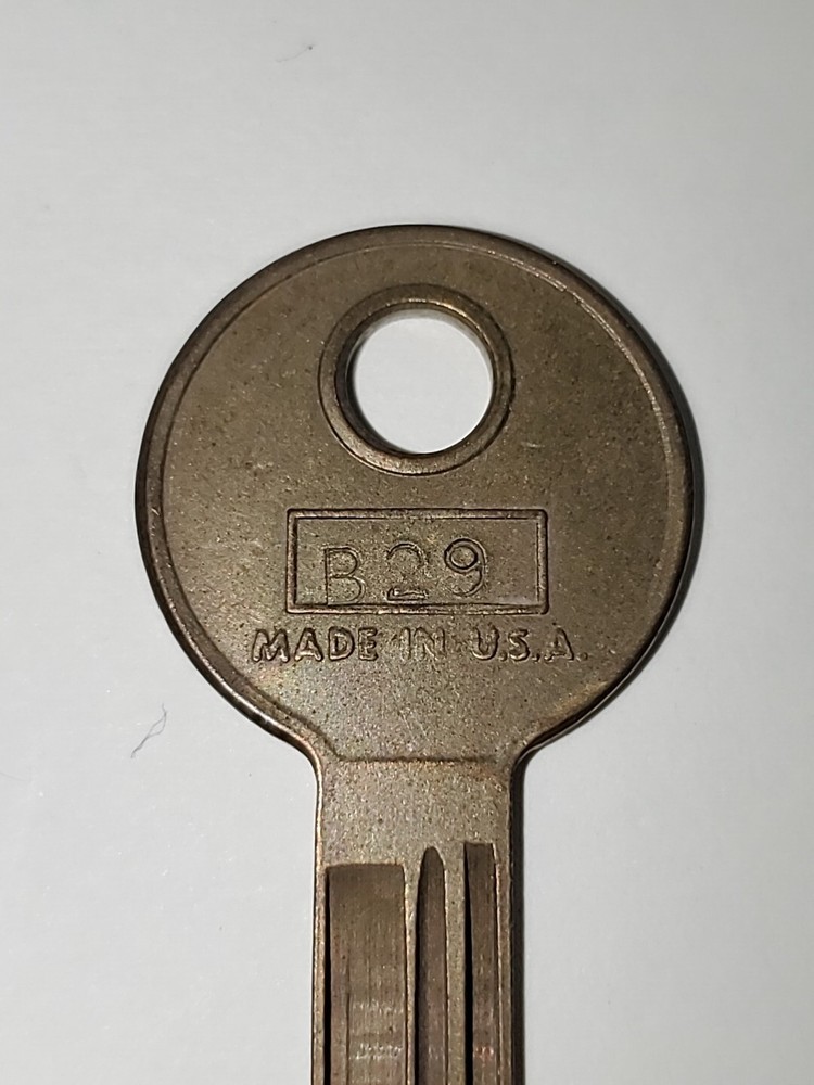 Vintage Curtis B29 B-29 Original Blank Key