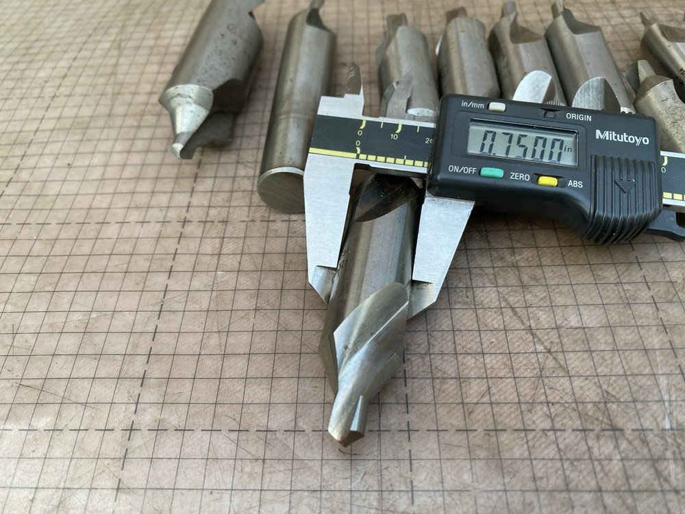 Lot Assorted Different Size HS Combination Center Drills Bit Large Size Used KEO