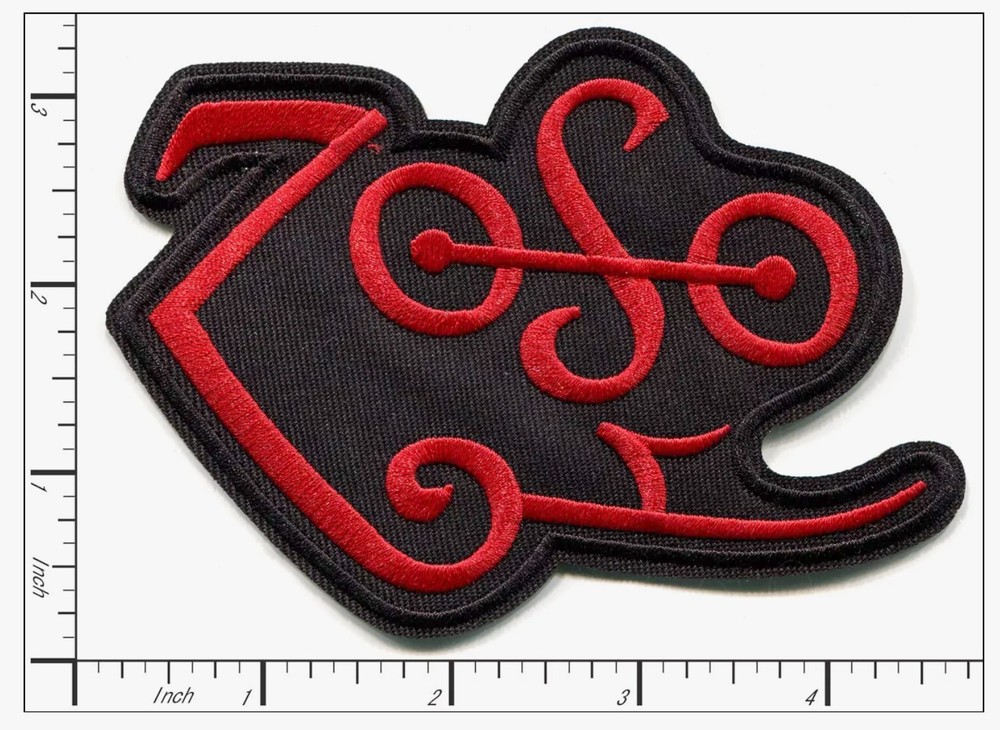 Led Zepplin Band Member Symbol Complete Set Embroidered Iron On Patch