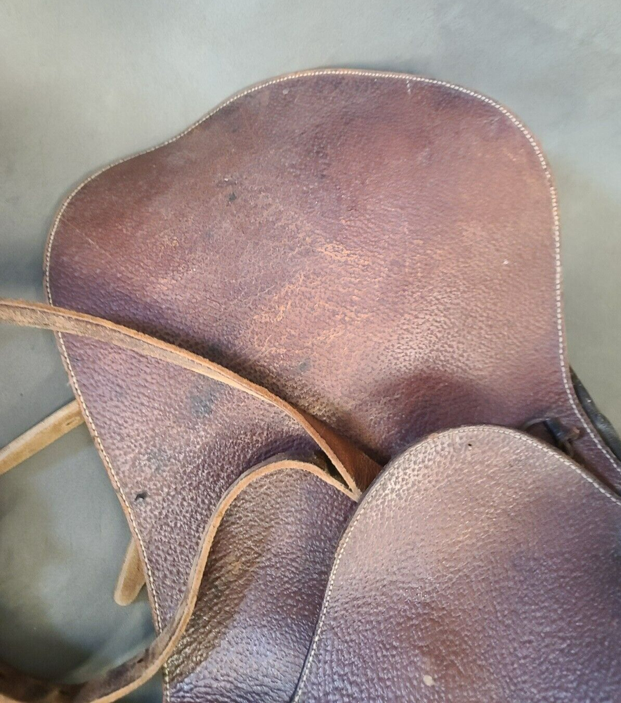KRISAM Leather Horse Saddle Brown Argentina USED