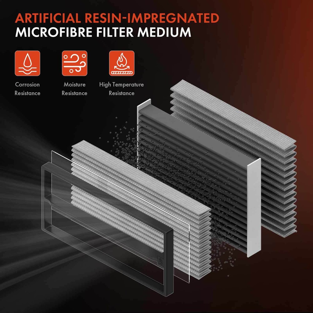 Engine Air Filter for Hyundai Genesis Coupe 2013-2014 L4 2.0L Rigid Panel Front