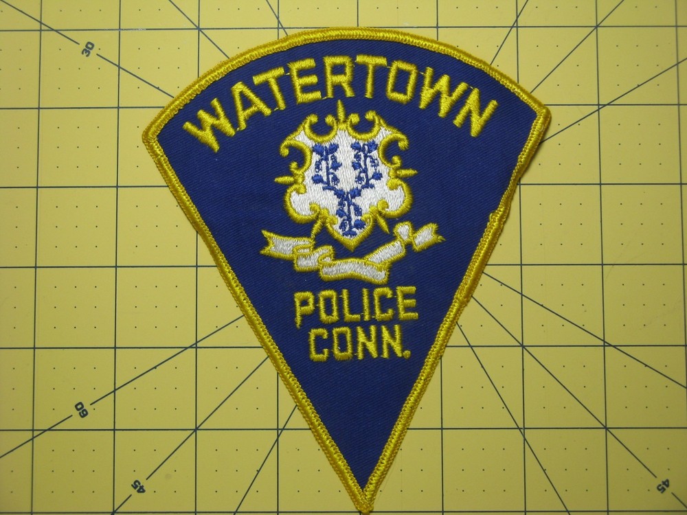 CT Watertown Connecticut Police Shoulder Patch