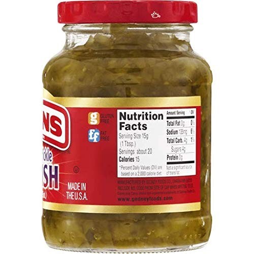 Sweet Pickle Relish