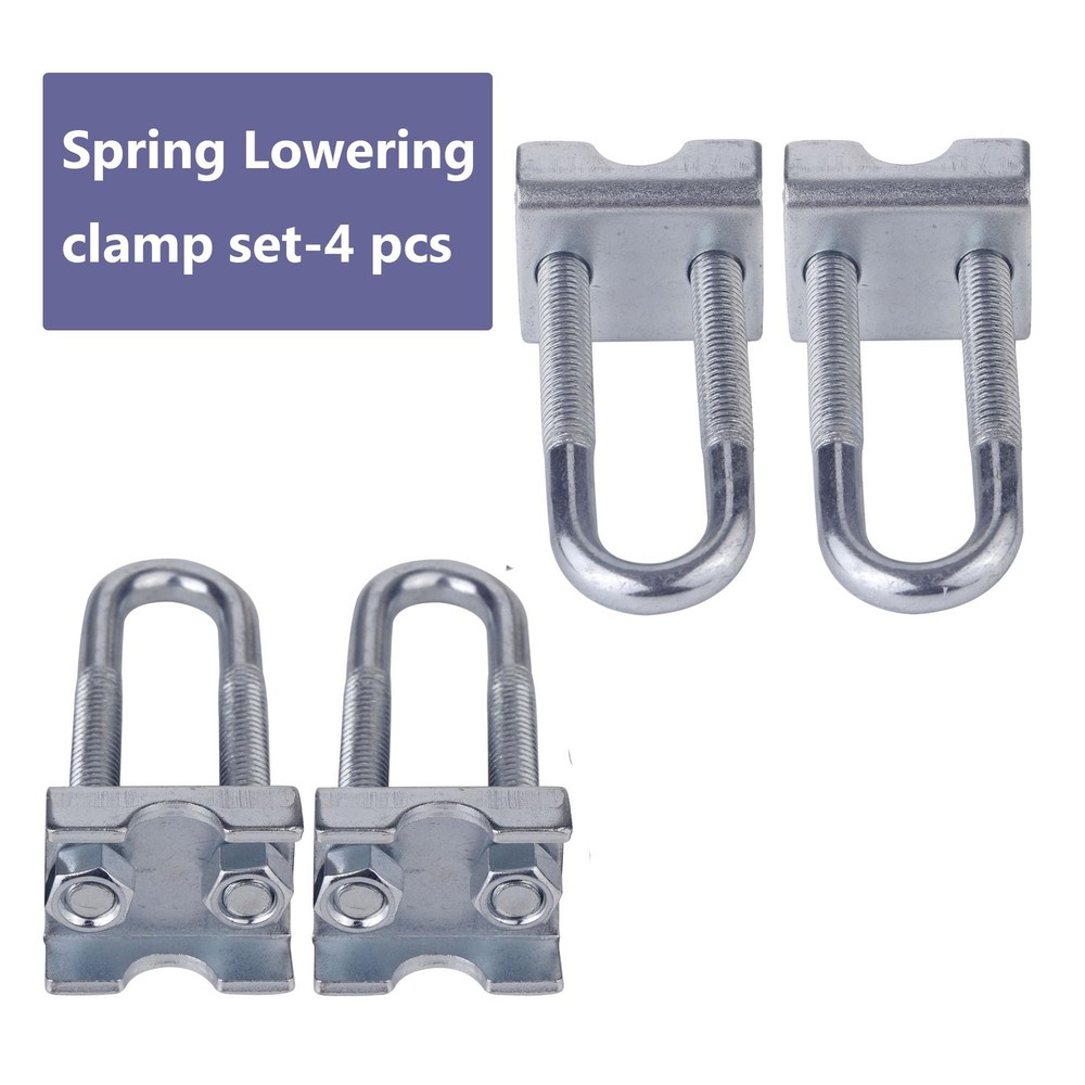 Adjustable Coil Spring LoweringLeveling Clamp Kit 4 Coil Spring Stabilizes Se...