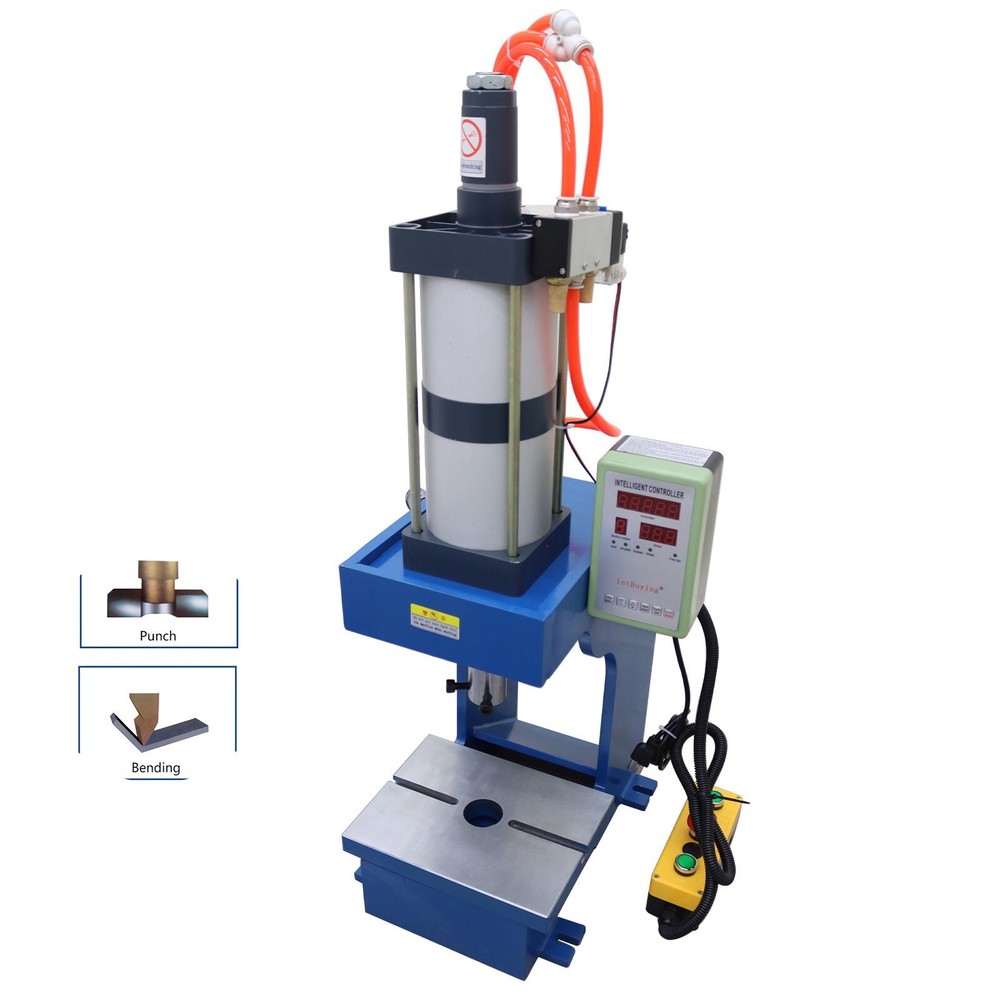 1.5T Pneumatic Punch Press Machine with Display Controller C-Type Pressing 110V