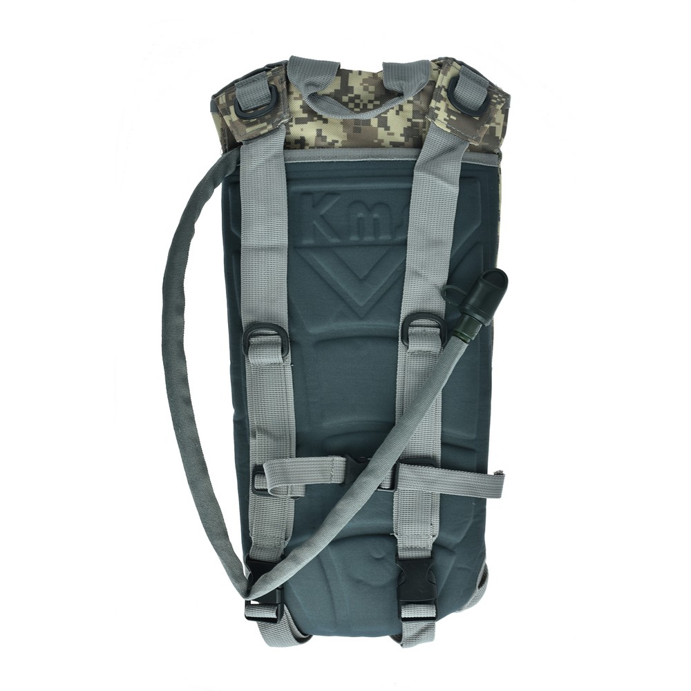 2L Hydration System Survival Water Bag Pouch Backpack Bladder Climbing Hiking