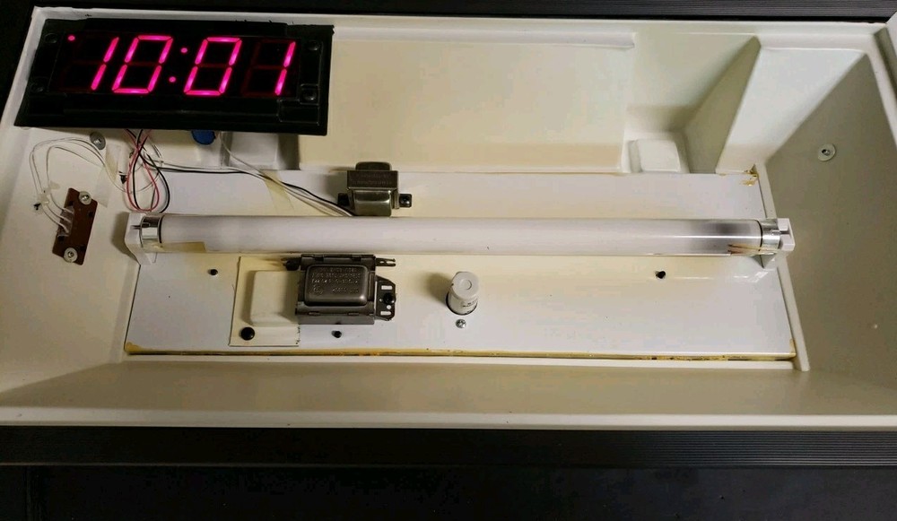 Led Clock Advertising , Replaceable Advertising #051