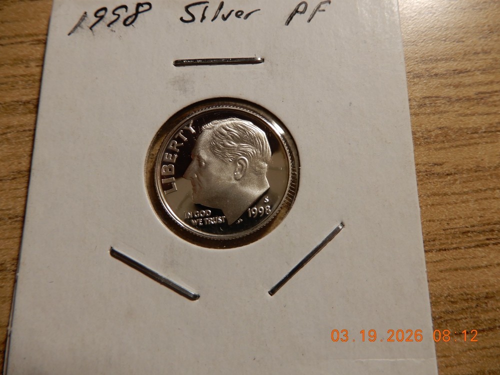 1998-S Silver Roosevelt Dime