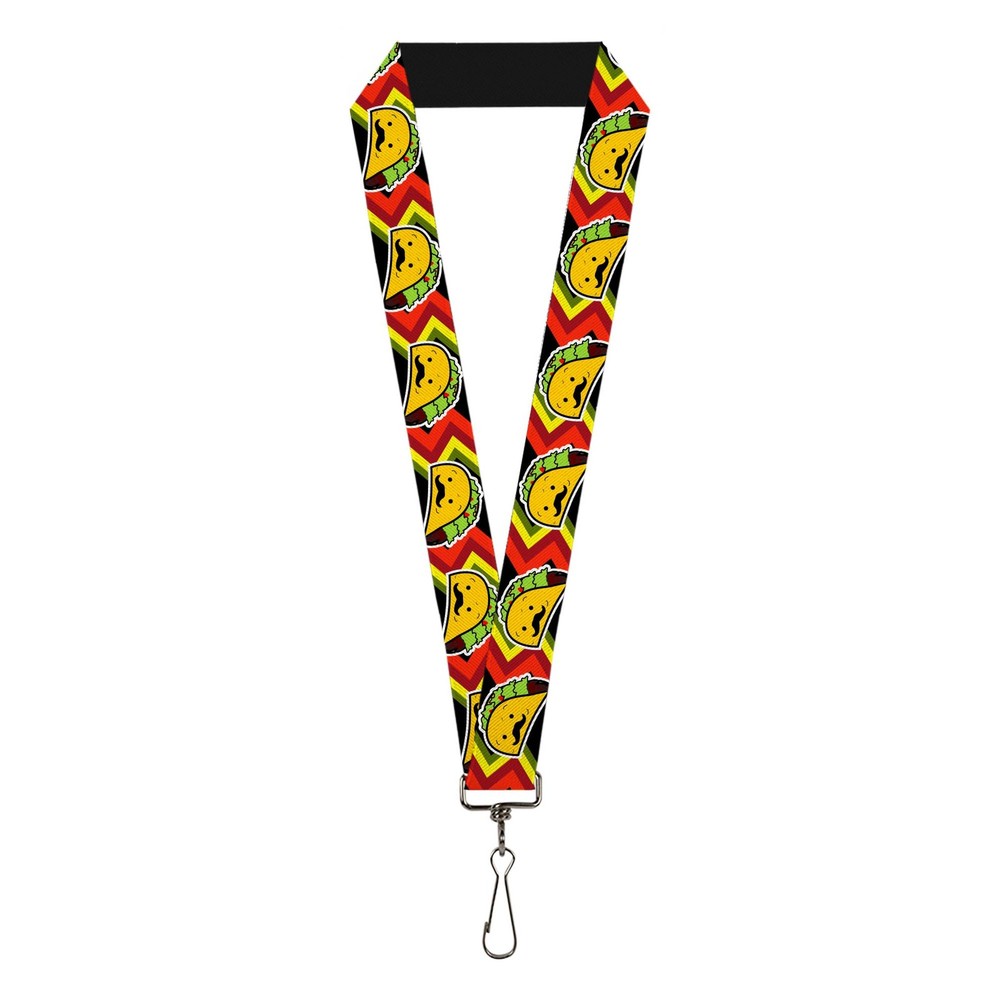 Lanyard - Taco Man, Multicolor, 22 x 1