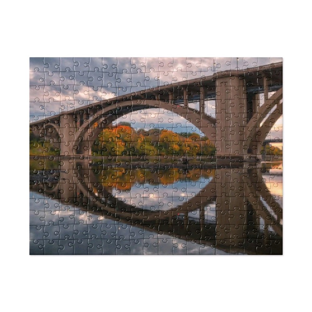 Bridge Water Reflection Jigsaw puzzle 252 pc