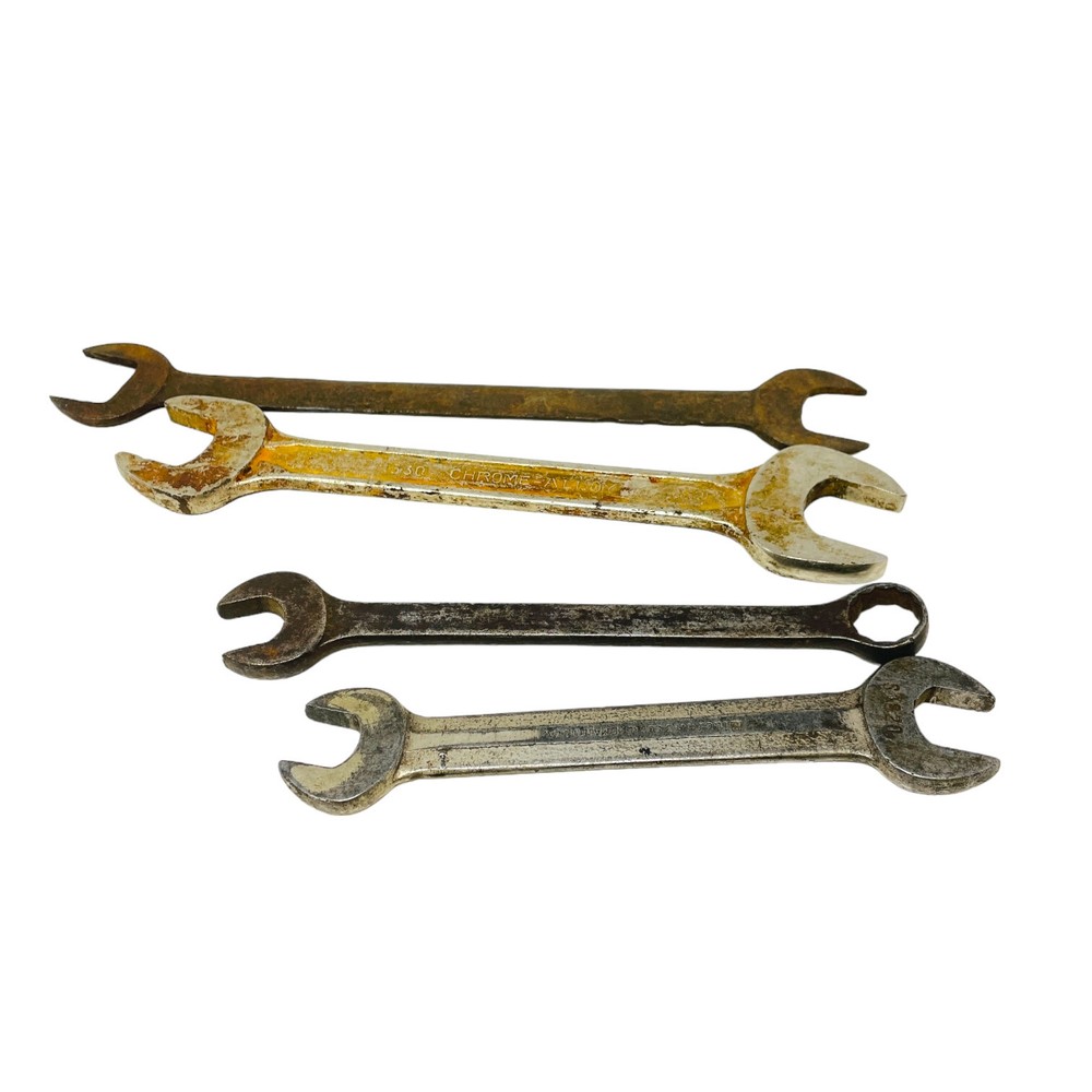 9 Pcs Assorted Chrome Alloy 1330 Open End Wrench Set