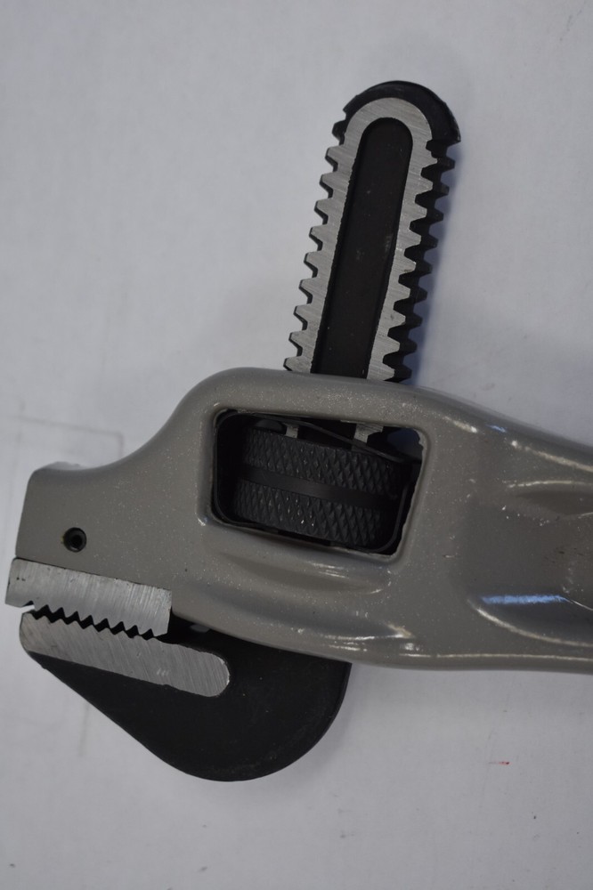 DuraTech 14" Offset Aluminum Pipe Wrench Tool Plumbers HVAC Heavy Duty
