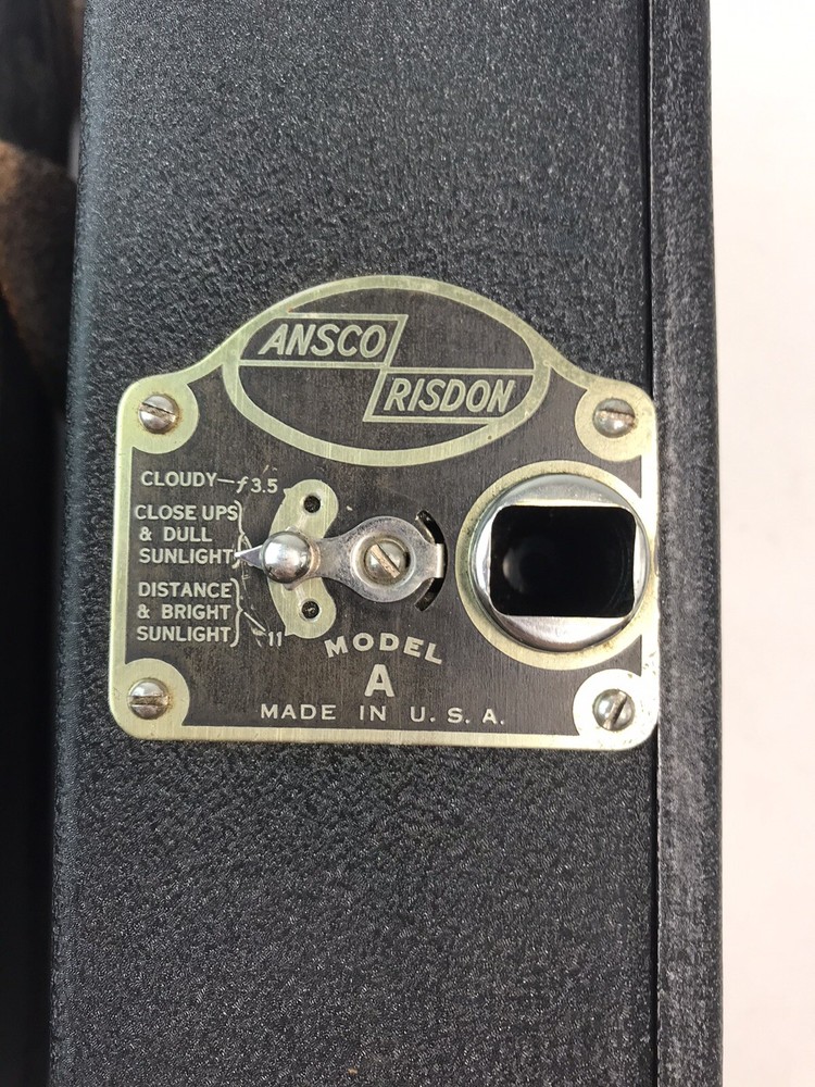 Vintage Ansco Risdon Movie Camera, Model 2A
