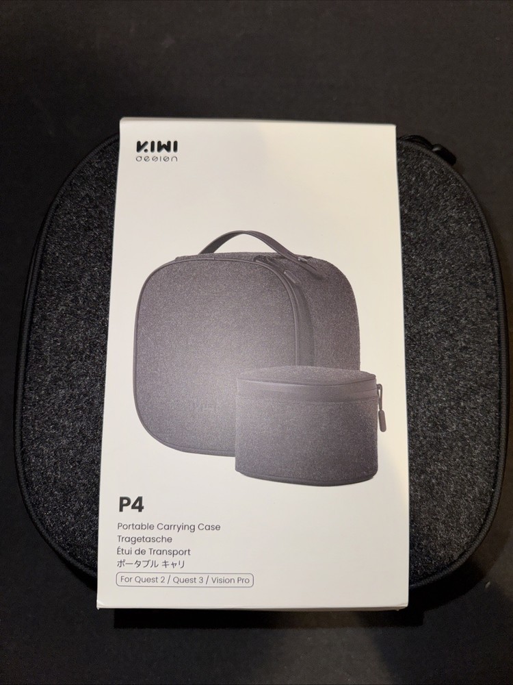 Kiwi Design P4 Carrying Case Compatible With Meta Quest 3s/3/2/vision Pro