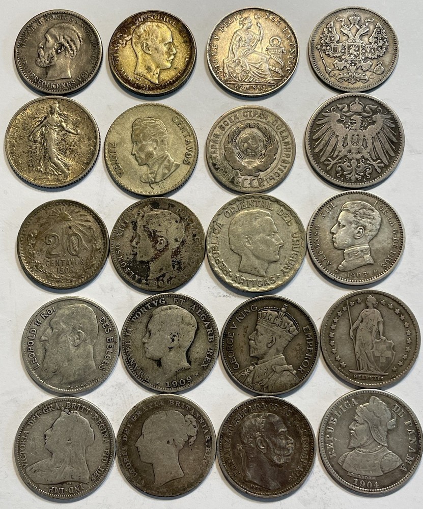World Silver Coins - Lot 4