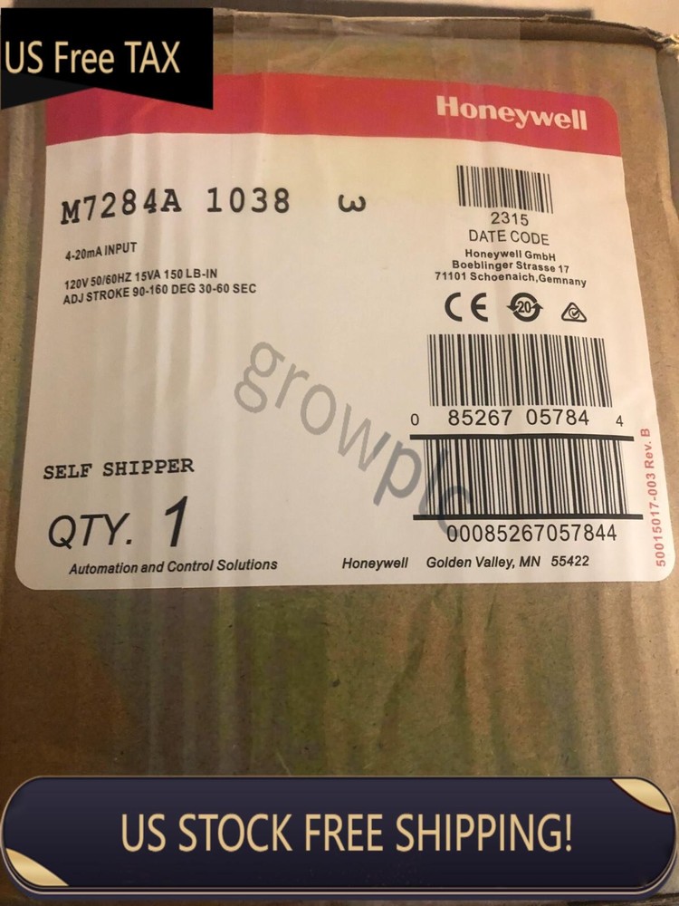 Honeywell M7284A1038 Mod Motor NEW! Fast Shipping M7284A 1038