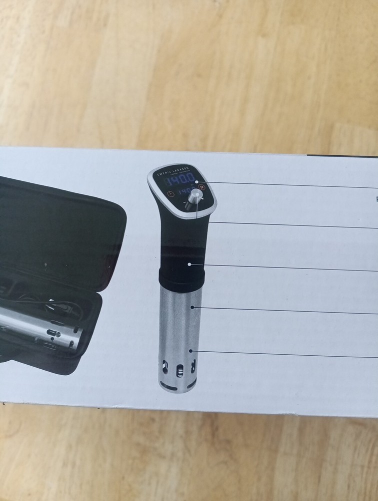 Emeril Lagasse Digital Touchscreen Sous Vide Cooker Immersion Circulator...