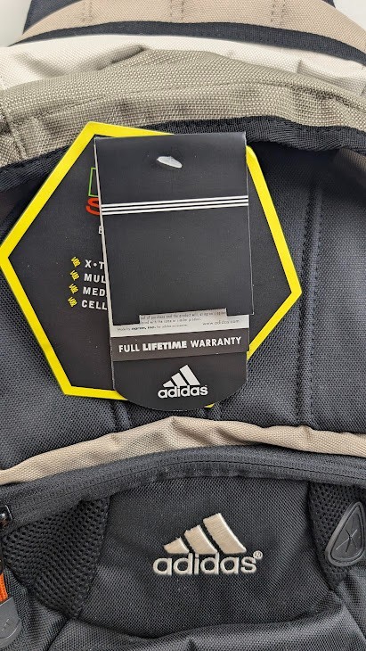 Y2K NWT Adidas LoadSpring Backpack Never Used from 2005.