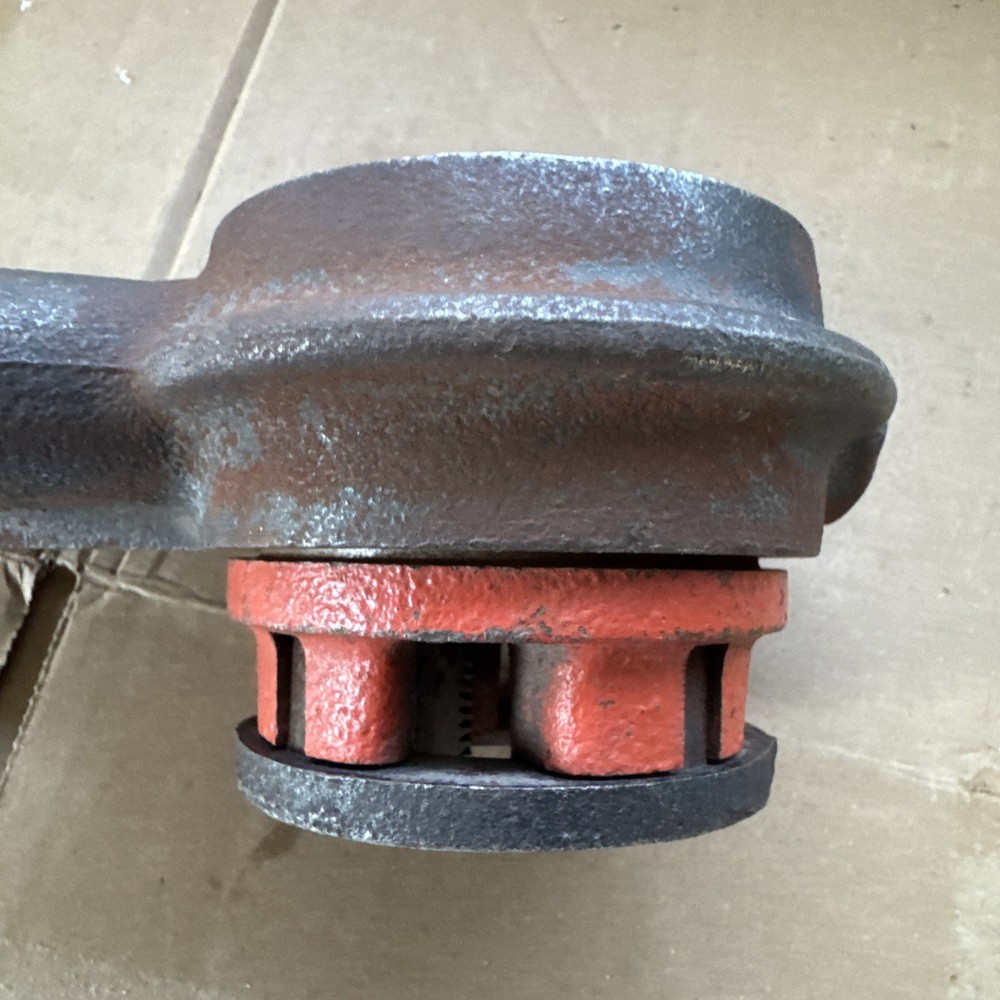 Toledo Pipe Threader No 11 W/ Interchangeable Handle Holder 1/2” Die Works