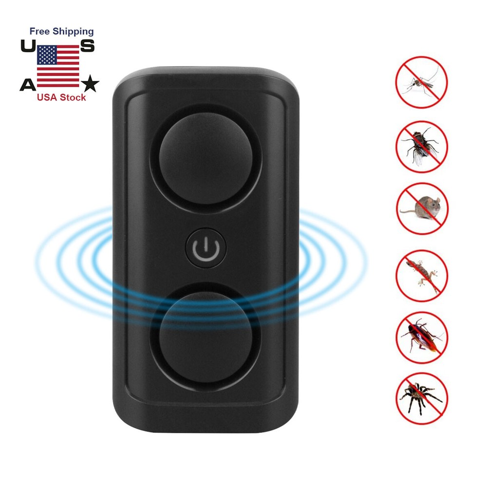Electronic Ultrasonic Pest Electromagneti Repeller Rat Mouse Spider Roach Killer