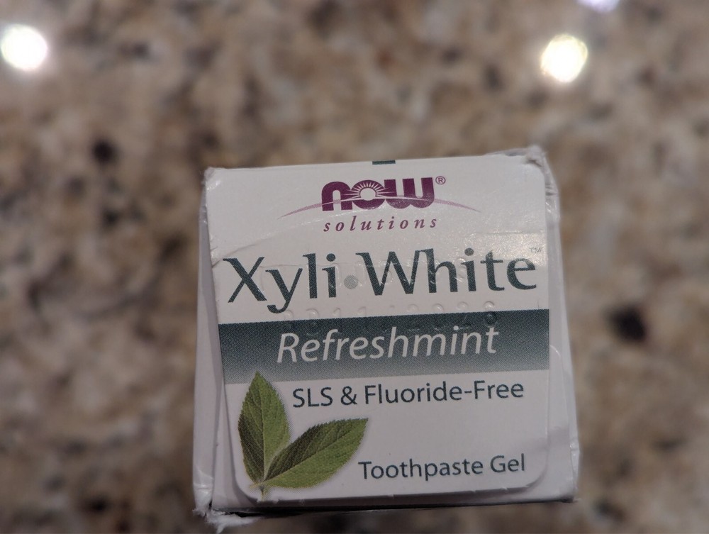 Now Solutions Xyli White Refreshmint Toothpaste Gel 6.4 oz