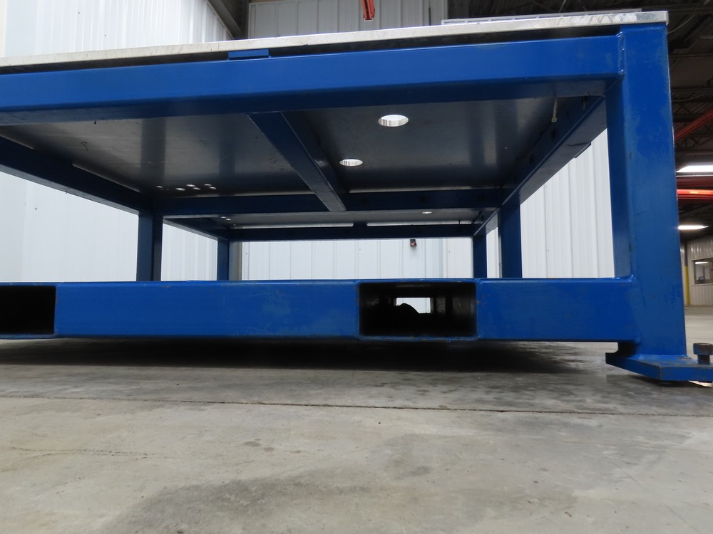 Heavy Duty 3/4" Aluminum Top Machine Welding Layout Table Work Bench 75x63"