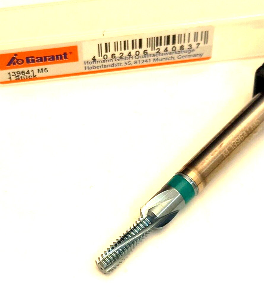 GARANT 139641 M5 Master TM plain shank thread mill 2.5×D M5