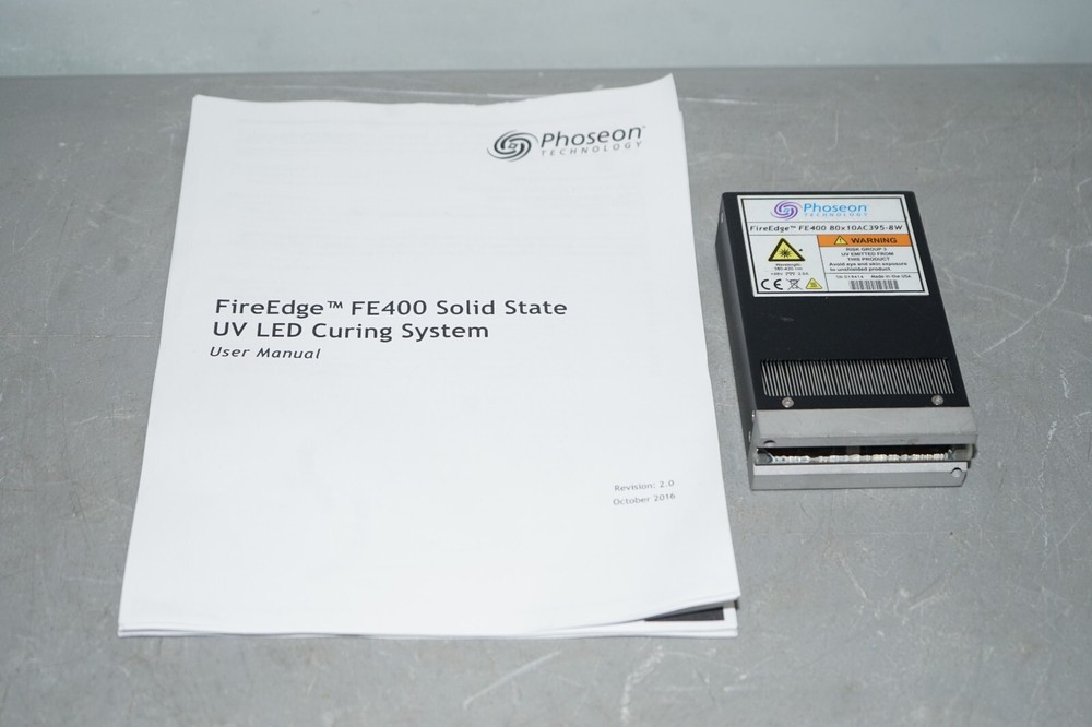 ^ Phoseaon Technology FireEdge FE400 UV LED Curing System #X4364