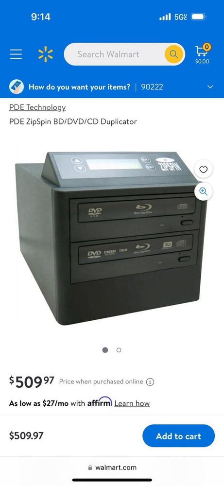 PDE Tech DVD121-PRO-WM ZipSpin DVD Duplicator