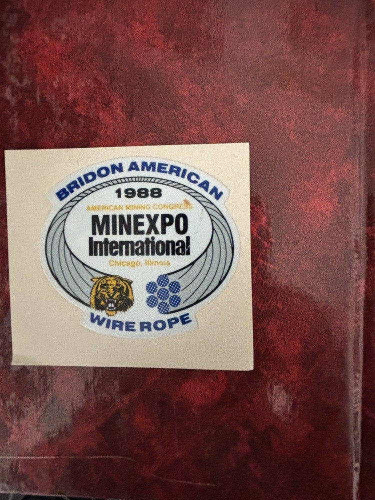Coal Mining Stickers. Nice Vendor