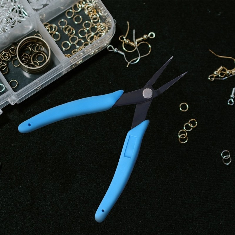 Carbon Steel Micro Tip Pliers Extended Handle Design for Precisions Electronics