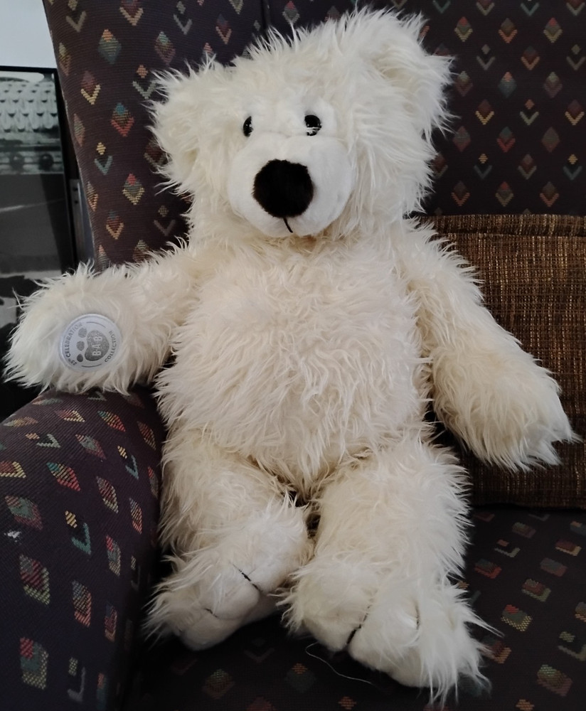 Build-A-Bear Workshop 25th Celebration Collection White Plush Bear
