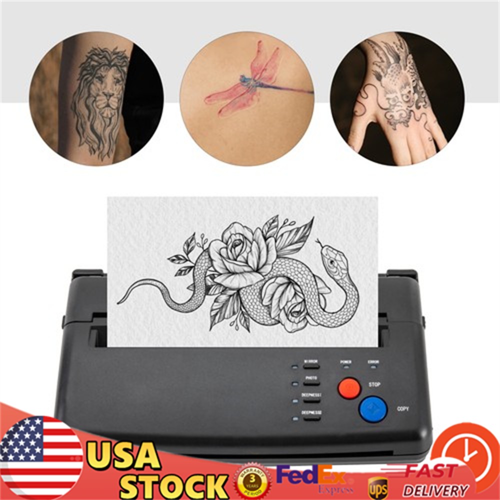 Tattoo Stencil Maker Tattoo Transfer Thermal Copier Stencil Printer Machine ABS
