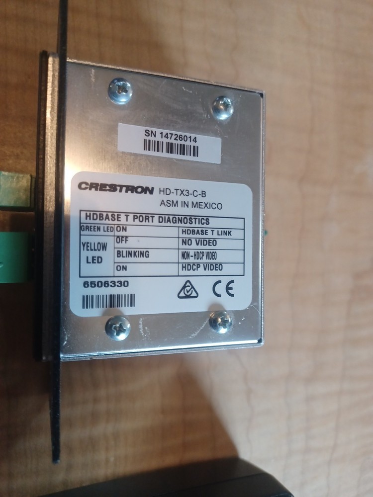 CRESTRON • HD-TX3-C-B • HDMI TRANSMITTER