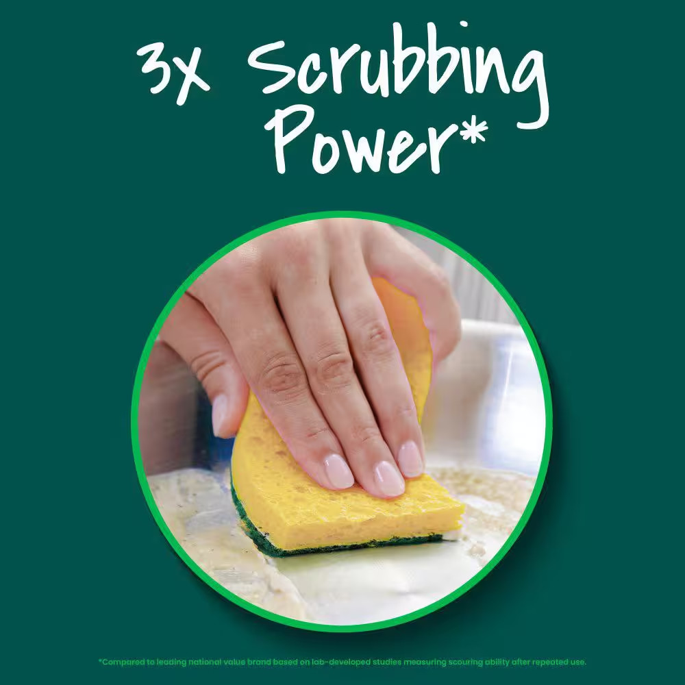 Heavy-Duty Scrub Sponge (9-Pack)