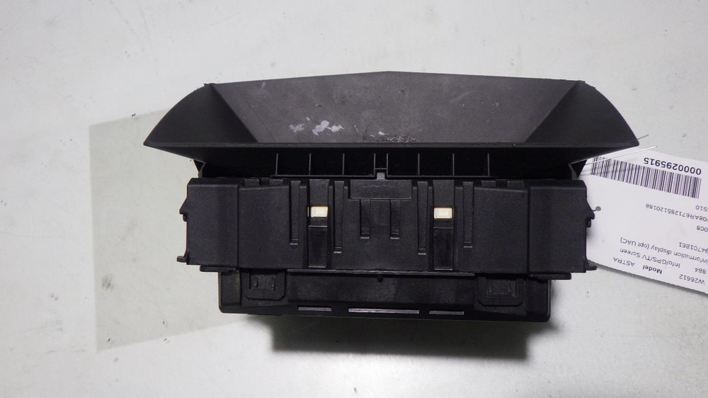 08 SATURN ASTRA Info Screen 94701861