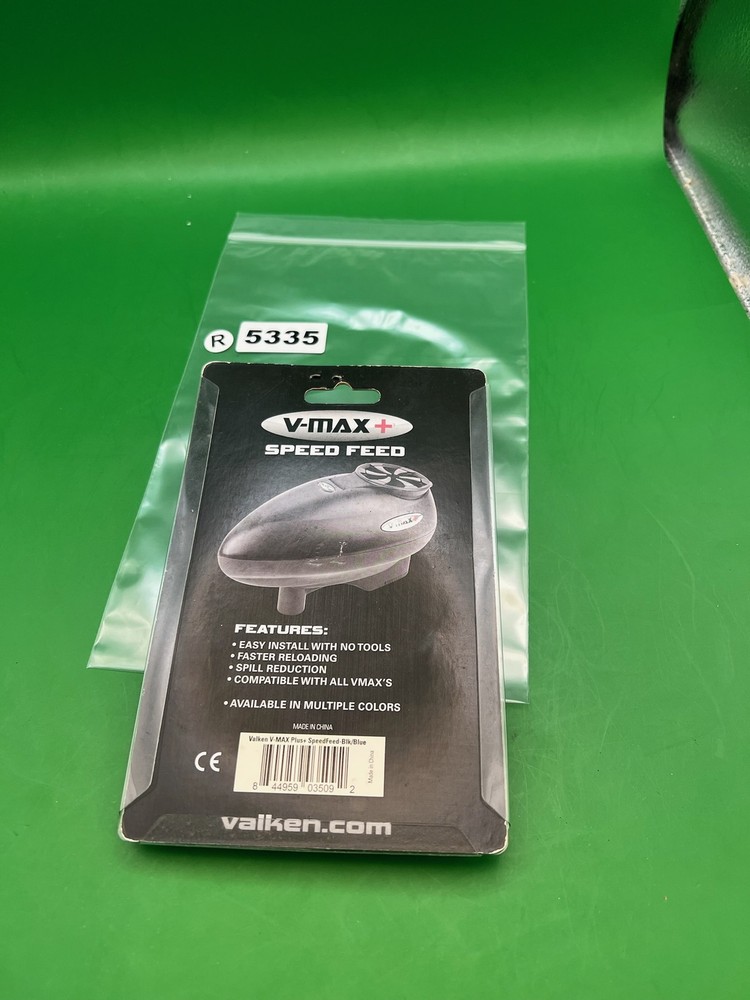 Valken V-MAX Plus Speed Feed Black Blue