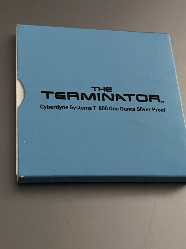 Terminator T-800 1oz Silver Coin