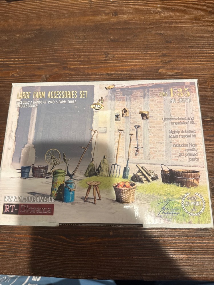 RT diorama large farm accessories set 1/35 scale