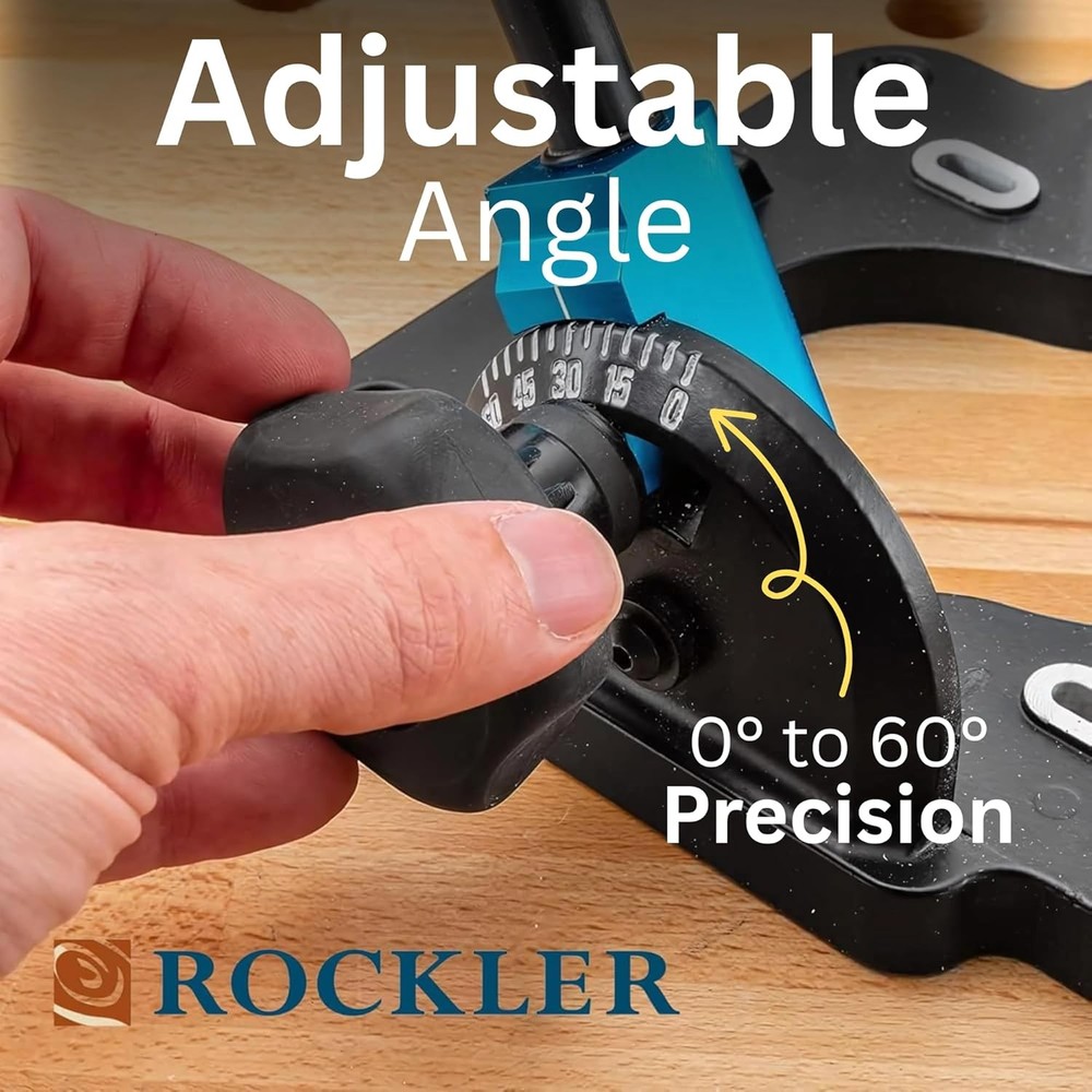 Rockler Drill Guide | Portable Drill Press Adapter for Hand Drill - NEW
