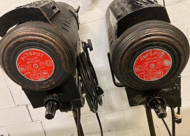 Altman Altspot 803 C follow spotlight