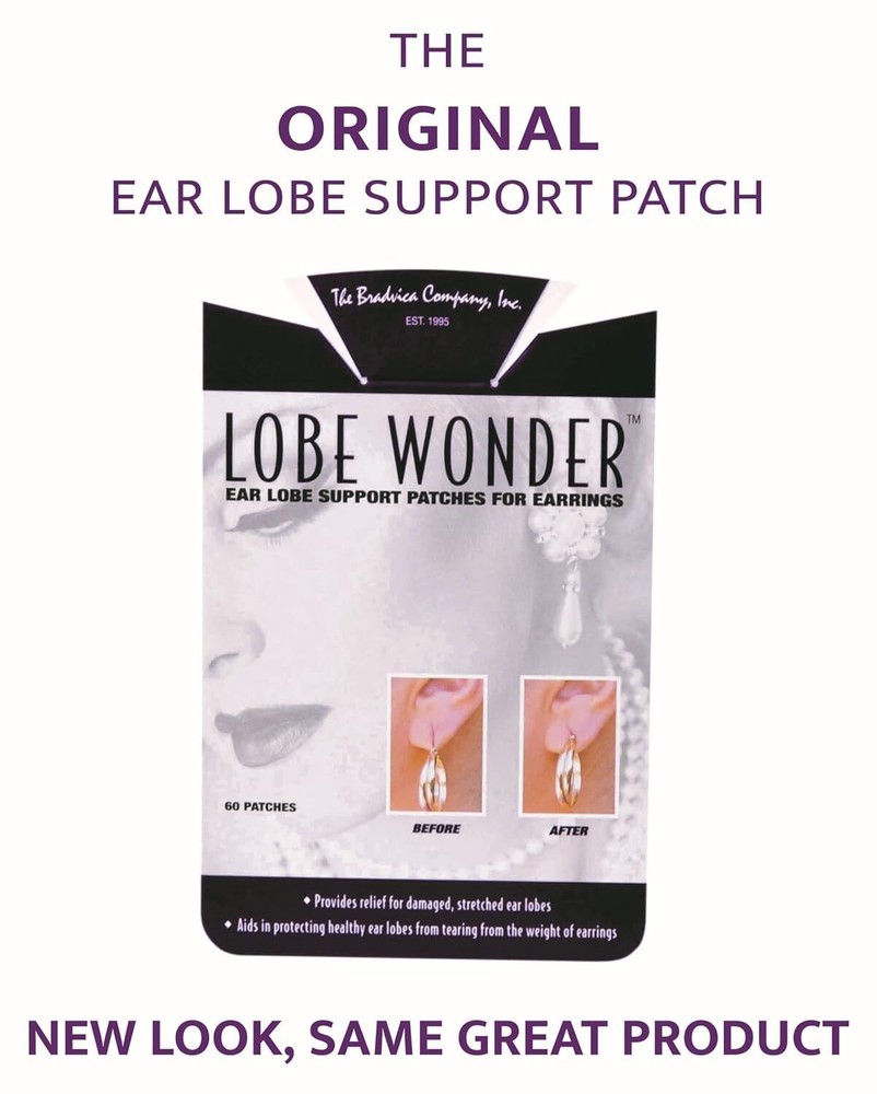 Lobe Wonder - The ORIGINAL Ear Support Patch for Pierced Ears -...