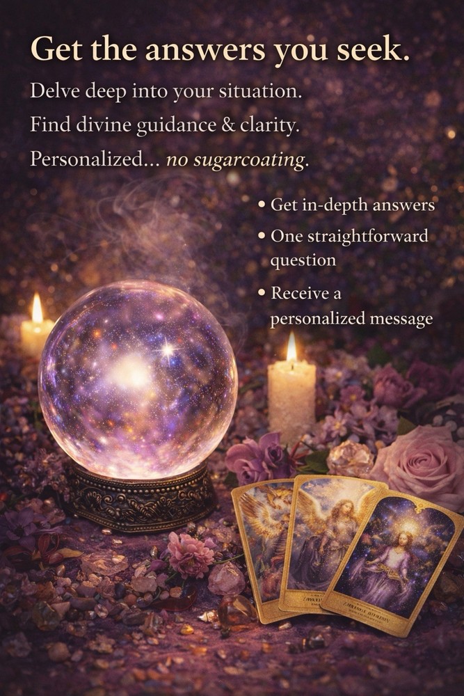 Psychic Medium Reading General Reading One Question Same Day Response
