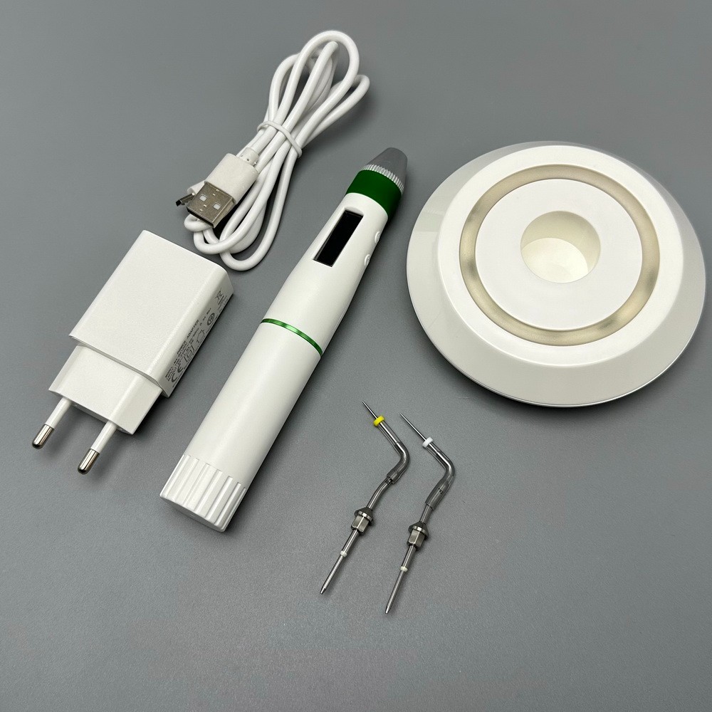 Dental Gutta Percha Obturation System Endo Heated Pen + 2 Tips